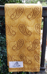 Golden paisley