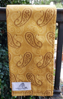 Golden paisley